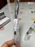 uni三菱【热门商品】 uni-ball UM-100黑色中性笔0.5mm黑笔签字笔商务学生考试刷题专用水性笔 1支 实拍图