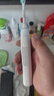 飞利浦（PHILIPS）声波电动牙刷钻石3系 5倍洁齿5种模式 洁净亮白2刷头 生日礼物送男士/女友 HX5181/01白 实拍图