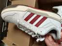 adidas ENTRAP美式校园风运动鞋少年感复古篮球风板鞋阿迪达斯 白色/红色   45 实拍图
