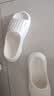 名创优品（MINISO）拖鞋男女家居情侣家用舒适浴室防滑防臭四季拖鞋 珍珠白 38-39 实拍图
