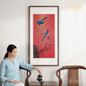 铜师傅 手工錾刻 铜雕画 《喜气盈门》客厅玄关沙发背景墙装饰画 实拍图