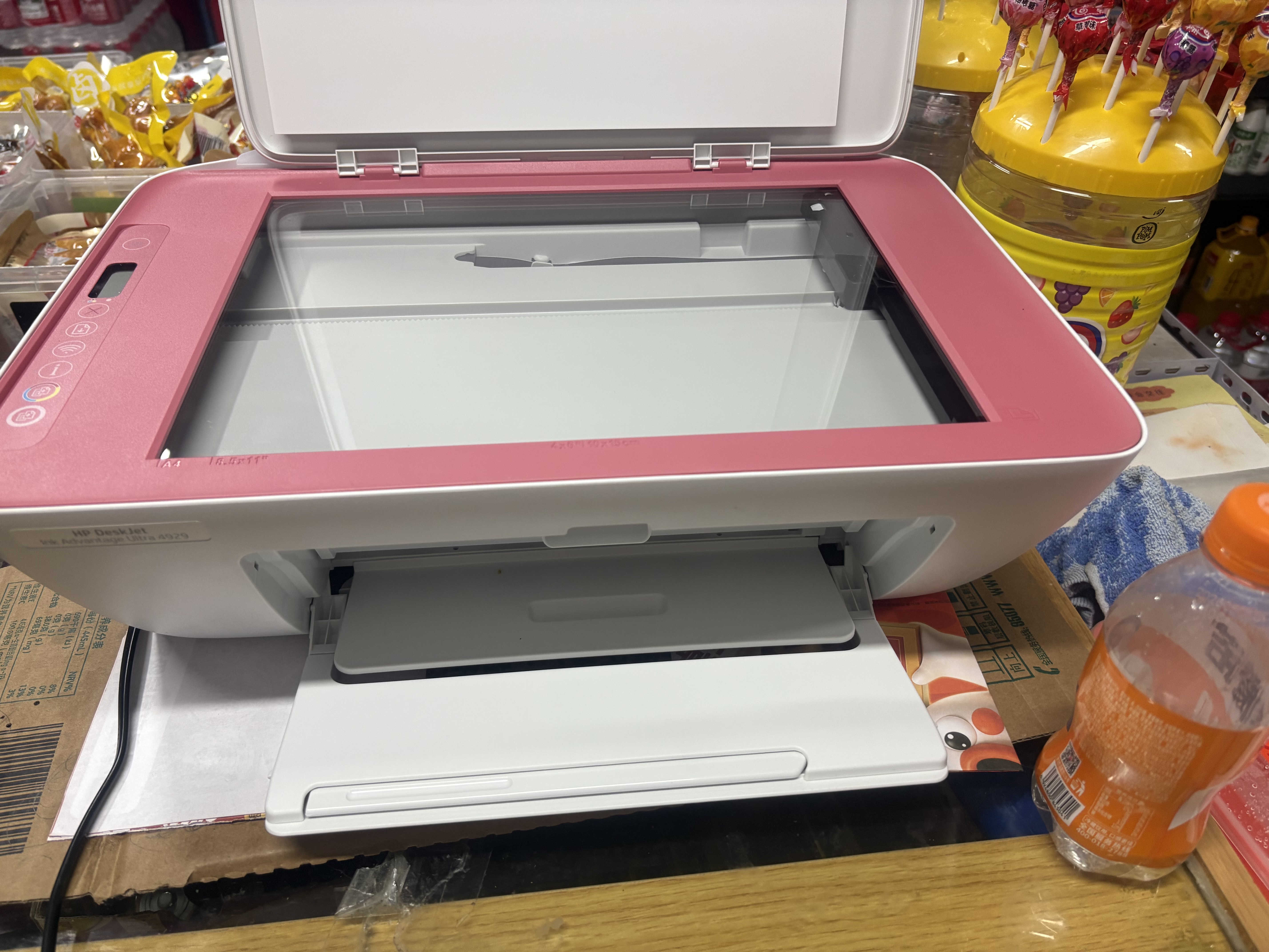 惠普DJ4929/5139无线彩色打印复印扫描一体机家用家庭作业试卷手机连接大墨盒照片小型学生办公A4喷墨 4929（无线打印复印扫描/家用大印量） 套餐二：升级黑彩可循环加墨墨盒+4色墨水1套 实拍图