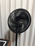 美的（Midea）【超级单品】七叶轻音立式电风扇家用柔风落地扇台式桌面小型风扇大风量节能摇头宿舍电扇 SAF30AB 实拍图