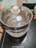 韩派电压力锅三格鸳鸯锅家用高压双胆电饭煲大容量多功能智能高压力电饭煲鸳鸯胆火锅压力锅 HP40H9-A 陶瓷釉升级款【三格胆+不沾胆+双盖+蒸盘】紫色 4L 实拍图