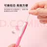 uni三菱【开学季】学生自动铅笔M5-228侧按出芯活动铅笔带橡皮 红色单支装 实拍图