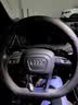 奥迪方向盘套真皮A6L/A4L/A7L/A8L/Q5L/A3A5Q3Q7Q8Q6车把套超薄款 D型超薄款【双色线】带车标 实拍图