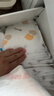 德佑婴儿一次性隔尿垫25*33cm80片护理垫吸水不反渗建议6kg以内 实拍图