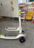 babycare儿童滑板车2-6岁二合一折叠童车重力转向宝宝可坐生日礼物 辛德白 实拍图