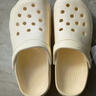 名创优品（MINISO）洞洞鞋男女夏季外穿沙滩凉鞋防滑厚底踩屎感包头凉拖鞋骨白42-43 实拍图