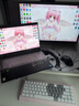AOC 23.8英寸2K 260Hz FastIPS 快速液晶1ms 硬件低蓝光 三角洲游戏电竞电脑显示器 新战神Q24G41ZE 实拍图