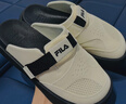 斐乐（FILA） 官方女鞋SMILA摩登拖鞋夏季款元气拖鞋休闲勃肯鞋 豆腐白-TF 35.5 实拍图