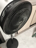 美的（Midea）【价低头部主播9折】七叶轻音立式电风扇家用柔风落地扇桌面风扇大风量节能摇头宿舍电扇 SAF30AB 实拍图