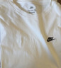 耐克(NIKE)春夏男短袖圆领T恤 纯棉 运动 舒适百搭 FV0376-100 白XXL 实拍图