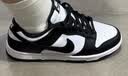 耐克NIKE女子休闲板鞋 DUNK 百搭大童运动鞋CW1590-100白黑37.5 实拍图