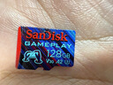 闪迪（SanDisk）128GB TF内存卡 A2 U3 V30 4K 游戏存储卡 读速190MB/s 写速90MB/s 游戏不卡顿 游戏机掌机专用卡 实拍图