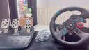 罗技（G）G29 力反馈游戏方向盘 赛车模拟驾驶 兼容PC/PS4/PS5/ 双电机/900度转向 GT7地平线4 方向盘+踏板 实拍图