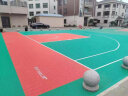劲踏（JINTA）户外悬浮地板篮球场地垫运动地板操场幼儿园塑胶地板幸运草弹垫 晒单实拍图