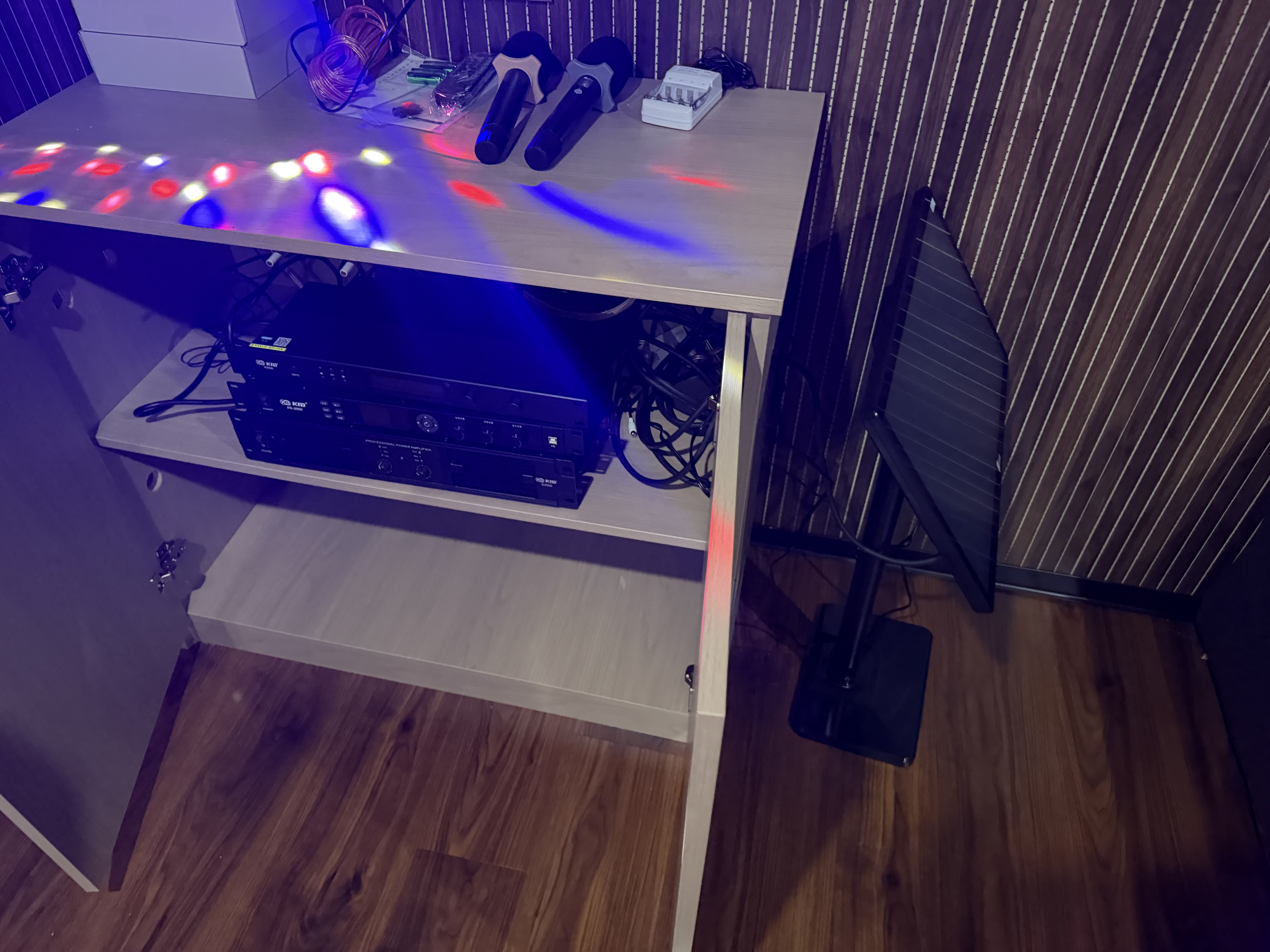 JBL MK10家庭ktv音响套装 卡拉OK点歌机一体机 家庭影院组合家用K歌专业音箱唱歌设备全套 【旗舰版】10英寸音响+双12吋炮 实拍图