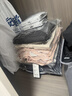 优衣库弹力棉质舒适九分裤常规款男装女装486467 481568 491585 481568/08深灰色 XL 实拍图