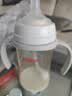 贝亲（Pigeon）自然离乳PPSU重力球吸管奶瓶 双把手240mL6月+(附带6月+12月奶嘴) 实拍图