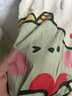 猫人（MiiOW）【防螨抗菌纯棉】女士睡裙睡衣女撞色恐龙印花家居服M 实拍图