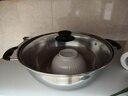 美的（Midea）[升级款]电磁炉电陶炉家用 2200W大功率新型电磁灶火锅炉 一体面板炒菜烹饪一套带锅配锅 WH2202S 实拍图