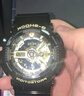 卡西欧（CASIO）手表男G-SHOCK黑金运动电子学生智能日韩表送男友礼物GA-110GB-1A 实拍图