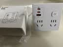 博世（BOSCH）30W快充86型插座转换器/转换插头/USB+Type-c快充插座扩展器/一转多/插排无线多功能插座PS86-0301 实拍图