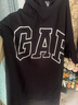 盖璞Gap男女装2026春季新款纯棉logo字母宽松短袖T恤百搭上衣 海军蓝 868224 L (175/96A)亚洲尺码 实拍图