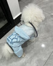 MIKI PAD狗狗雨衣宠物小狗全包防脏防水四脚衣小型犬柯基雨衣外出可牵引 【防水防雨防污】蓝色暴力熊 L【背长31cm 体重9-13斤】 实拍图
