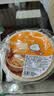 云蕾一次性碗玉米淀粉餐具饭盒圆形食品级打包盒可微波350ml*30只 实拍图