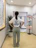 蓝之旺 T恤定制工作服印字logo夏季短袖男公司文化衫班服订做团建衣服 A款正肩白色 【26支全棉180g】 M 实拍图