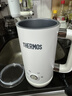 膳魔师（THERMOS）多功能奶泡机电动家用咖啡奶泡杯全自动冷热双用打奶泡器牛奶加热小型便携EHA-5606A-W 实拍图