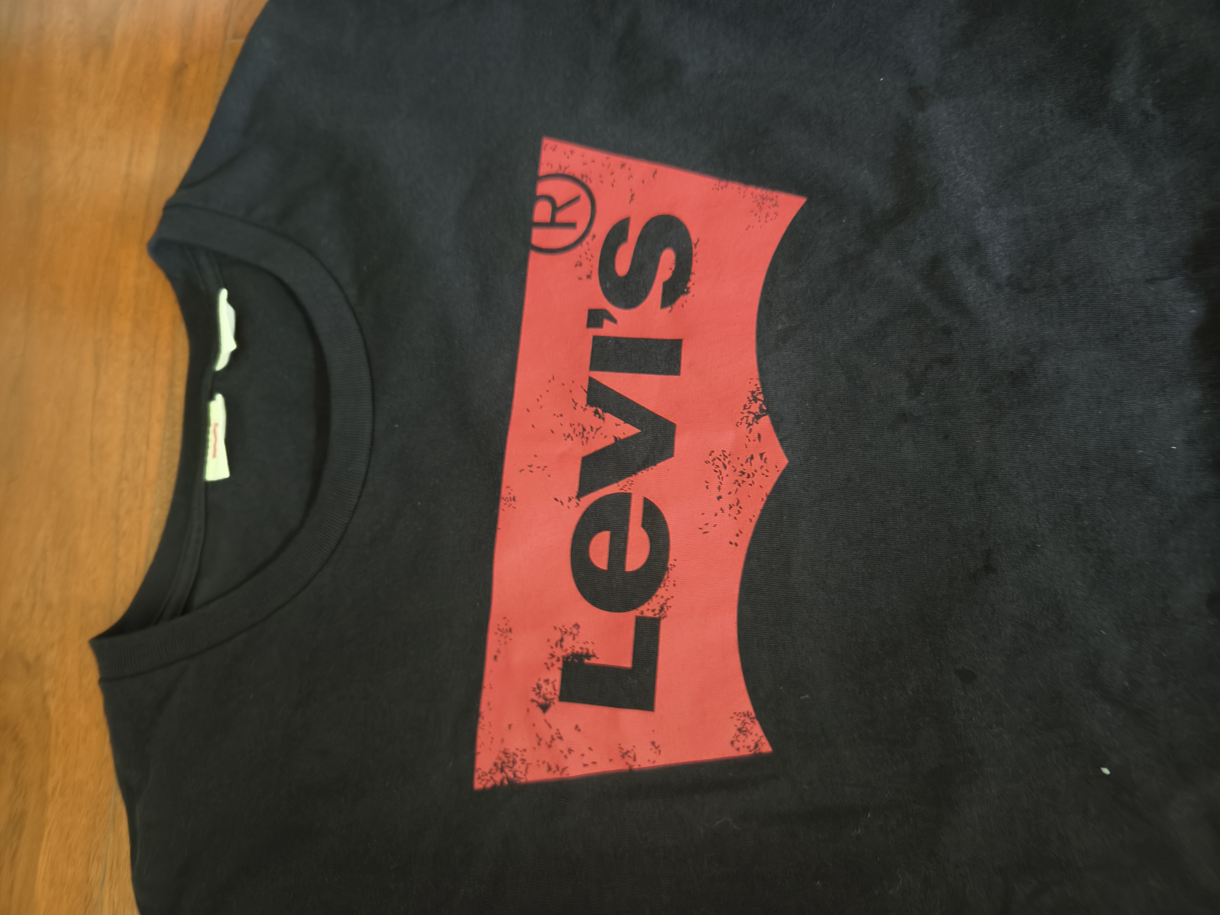 李维斯Levi's情侣美式宽松印花时尚简约舒适潮流纯棉圆领短袖T恤 实拍图