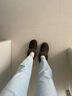 UGG秋季女士舒适茸茸毛鞋领厚底圆头休闲懒人毛毛鞋 1166733 DRKT | 深太妃糖棕色 37 鞋款偏小，建议拍大一码 实拍图