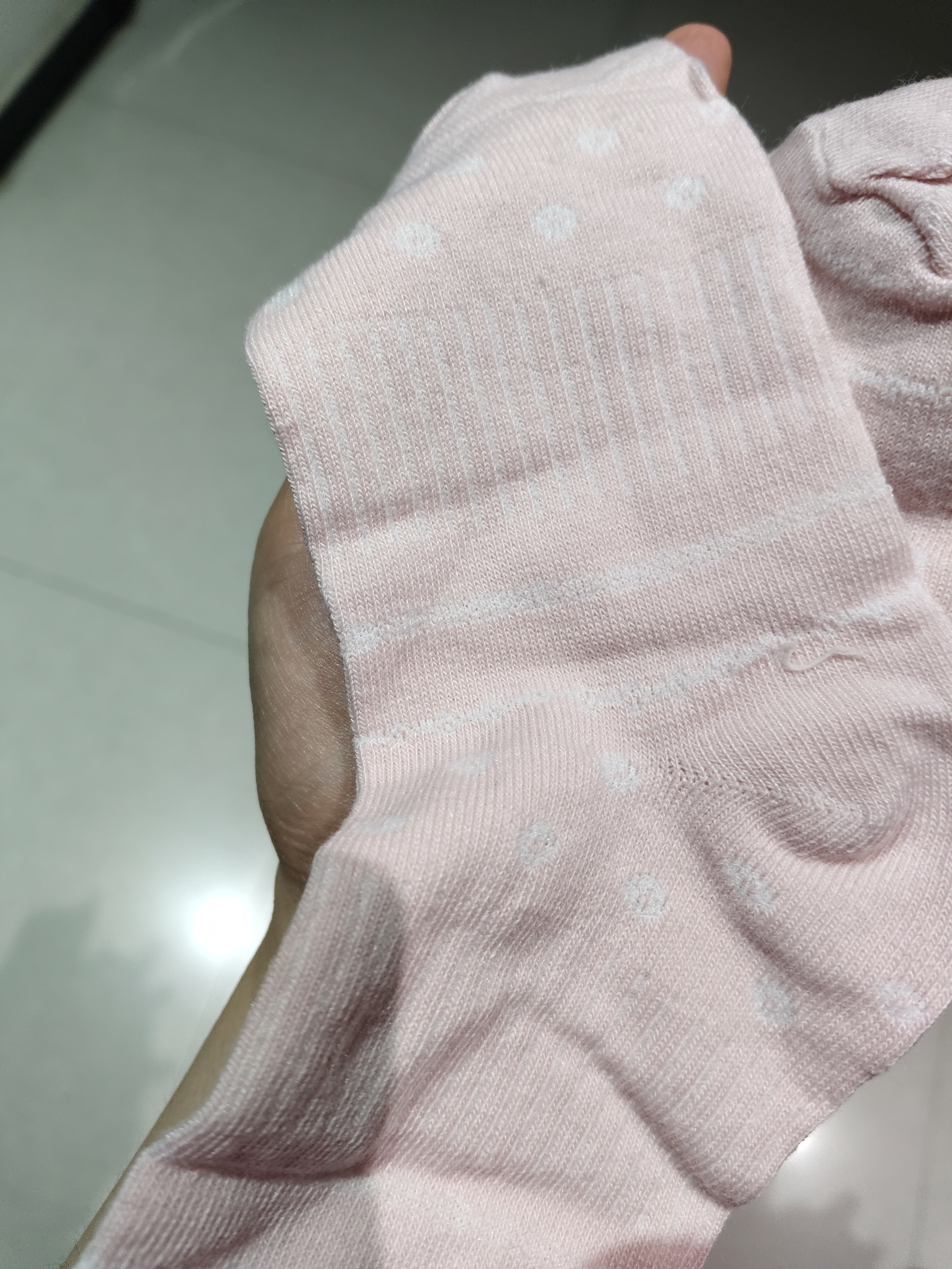 奶油系堆堆袜女夏镂空小花薄款ins潮透气无骨甜美百搭中筒月子袜 【随机颜色】 1双 均码 实拍图