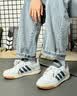 adidas「T头鞋」VL COURT CLASSIC板鞋德训鞋男女阿迪达斯轻运动   白色/黑色/灰色 (推荐女生选小半码)   38 实拍图