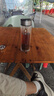 【京东物流配送】高硼硅双层玻璃杯大容量泡茶杯水杯子茶水分离杯 【双层加厚】茶杯350ml1只 实拍图