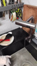 京东京造水龙头厨房 洗菜盆冷热抽拉式三功能304不锈钢飞雨瀑布水槽龙头 实拍图