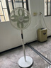 美的（Midea）【幸运草安睡1S】一级能效直流变频声控电风扇家用遥控卧室静音落地扇台式桌面抗菌大风力转页扇 实拍图