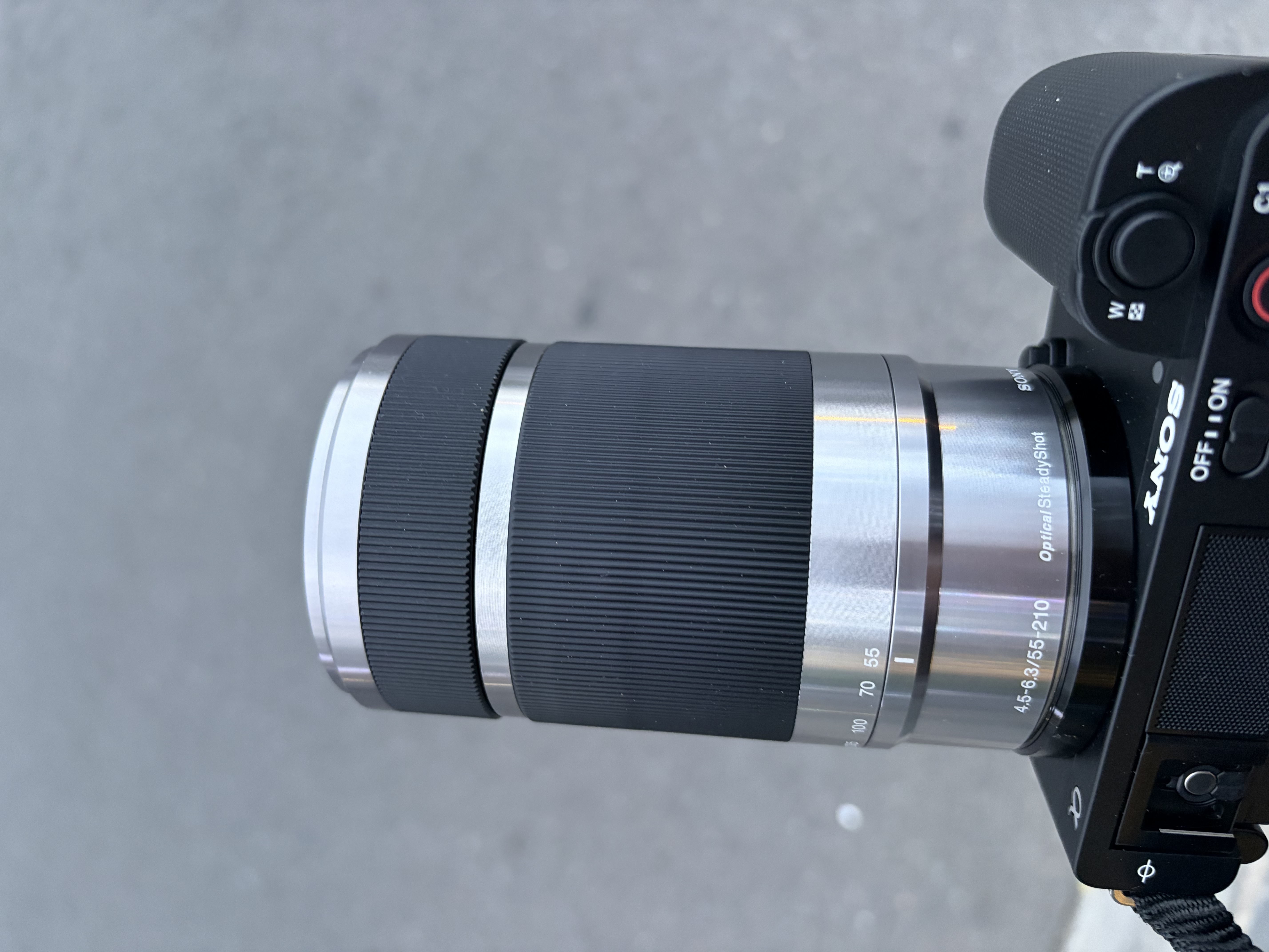 索尼（SONY）E 55-210mm APS-C画幅远摄大变焦微单相机镜头 银色E卡口 实拍图