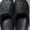 卡骆驰（CROCS）贝雅洞洞鞋男鞋女鞋轻便耐磨一脚蹬拖鞋休闲鞋百搭花园鞋|10126 黑色-001(含智必星) 40 (250mm) 实拍图