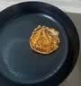 轩铁匠章丘平底煎锅老式手工锻打无涂层传统铁锅烙饼牛排不粘锅熟铁家用 鱼鳞木把锅【单锅】 28cm 实拍图