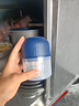 绞肉机小型打蒜器家用绞蒜切蒜器多功能辅食料理机电动蒜泥神器蒜蓉机自动切菜机压蒜器 宝蓝色- 0.26L （升级大电机） 实拍图