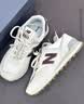 NEW BALANCE NB574官方休闲鞋女鞋复古舒适夏季透气网面礼物轻便百搭运动鞋 米白色 WL574RCF 35 (脚长22cm)尺码详询客服 实拍图