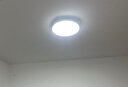 惠普精工led卧室吸顶灯三防灯超薄简约阳台厨卫过道儿童书房灯具30CM白光 实拍图