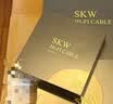SKW 发烧级 6N单晶铜 XLR卡农平衡线 卡侬公对母音频线 CD前后级功放监听音箱信号线 BG09-1米1对  实拍图