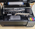 爱普生（EPSON）打印机家用 L3353 L3355/51墨仓式打印机无线WIFI连供彩色喷墨照片打印复印扫描家用办公一体机 L3353 无线彩打【相纸套装】 标配 实拍图