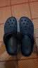 卡骆驰（CROCS）贝雅卡骆班洞洞鞋轻便耐磨一脚蹬休闲鞋女鞋时尚沙滩鞋|205089 白/深蓝-126(含智必星) 37 /38(230mm) 实拍图