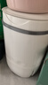 VCJ洗衣机半全自动迷你洗衣机小型洗脱一体小型家用母婴内衣裤洗袜子神器儿童单身人宿舍出租房 新4.5KG【立体水洗去污*定时降噪快洗】珍珠白 实拍图
